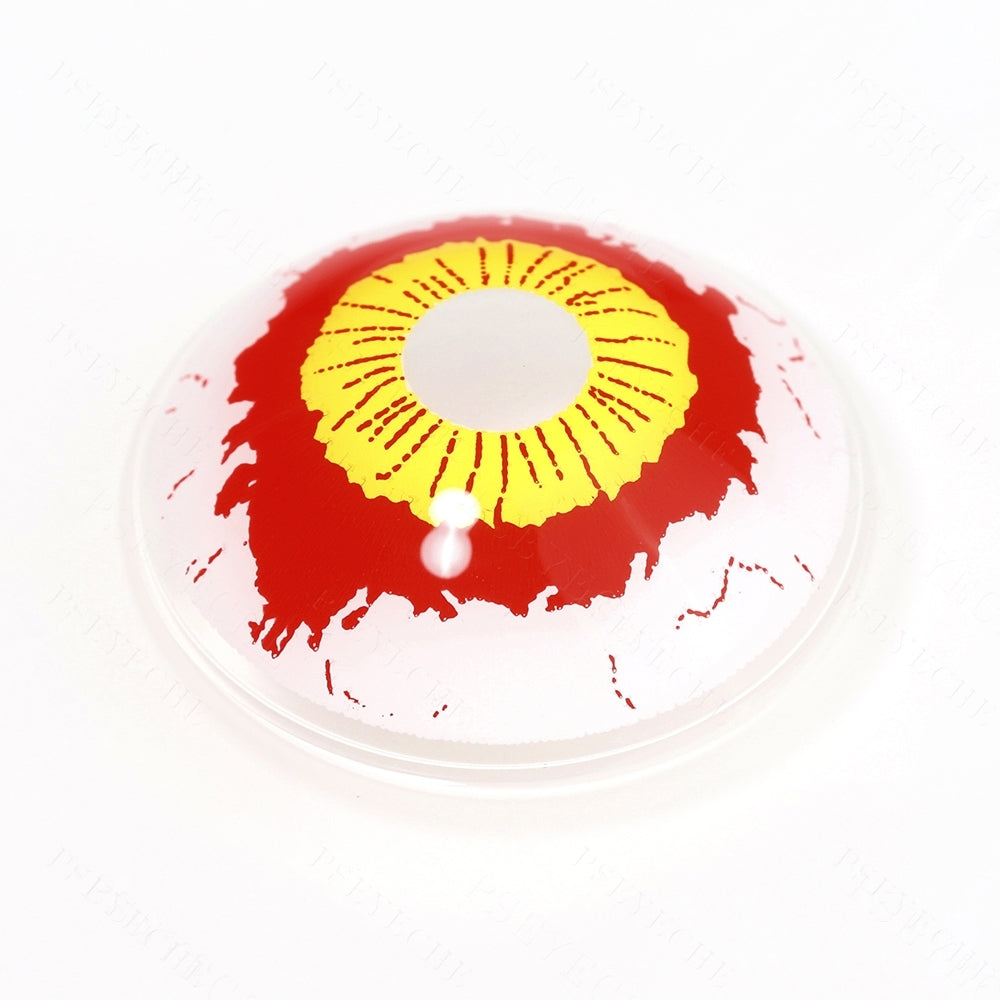 Fever Yellow And Red Sclera Contacts - PsEYEche
