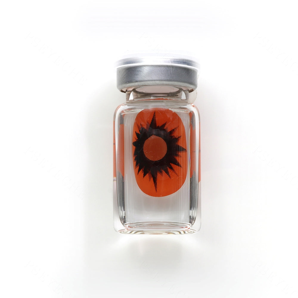 Omego Orange Sclera Contacts - PsEYEche