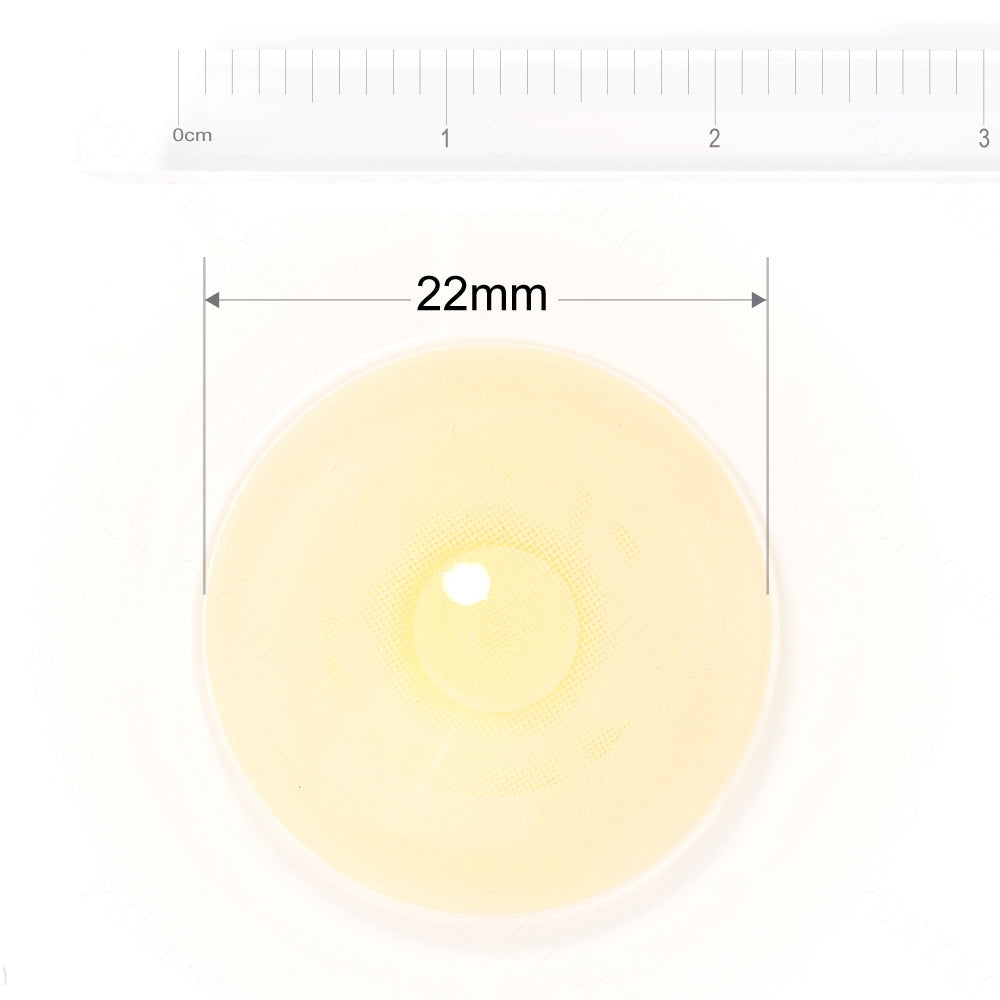 Blind Yellowish Sclera Contacts - PsEYEche