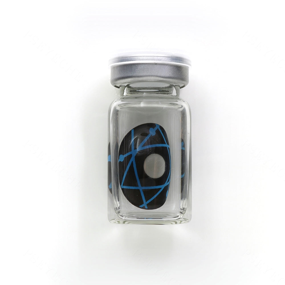 Blue Star Trails Sclera Contacts - PsEYEche