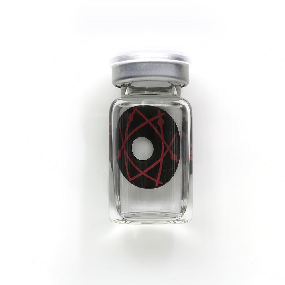 Red Star Trails Sclera Contacts - PsEYEche