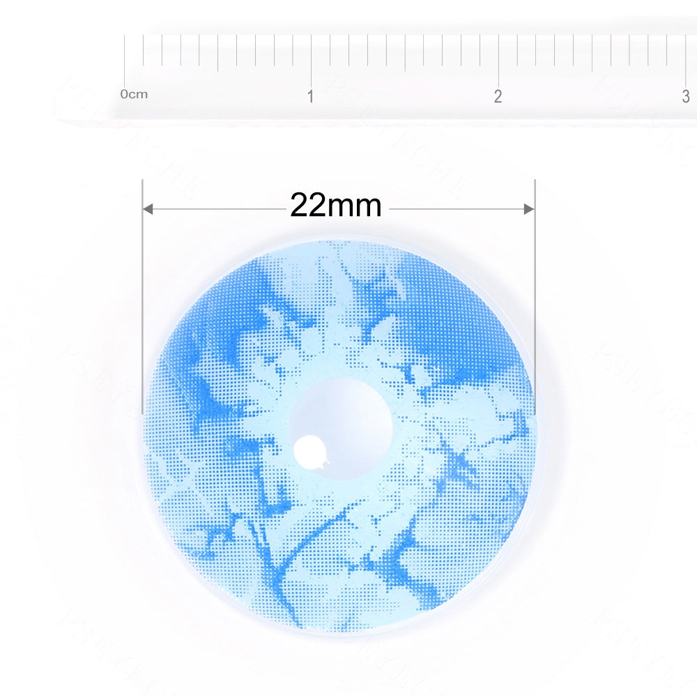 Ice Zombie Sclera Contacts - PsEYEche