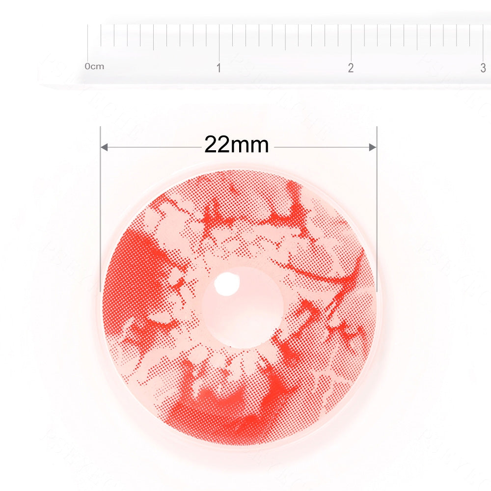 Bloody Zombie Sclera Contacts - PsEYEche