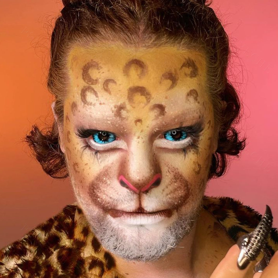 Blue Snowy Night Sclera Contacts - PsEYEche