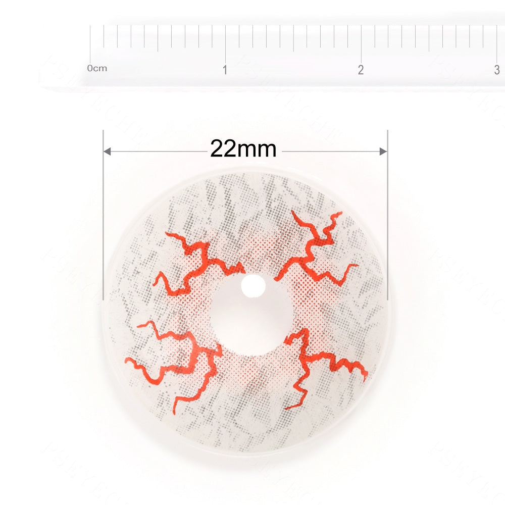 Bloody Crack Sclera Contacts - PsEYEche