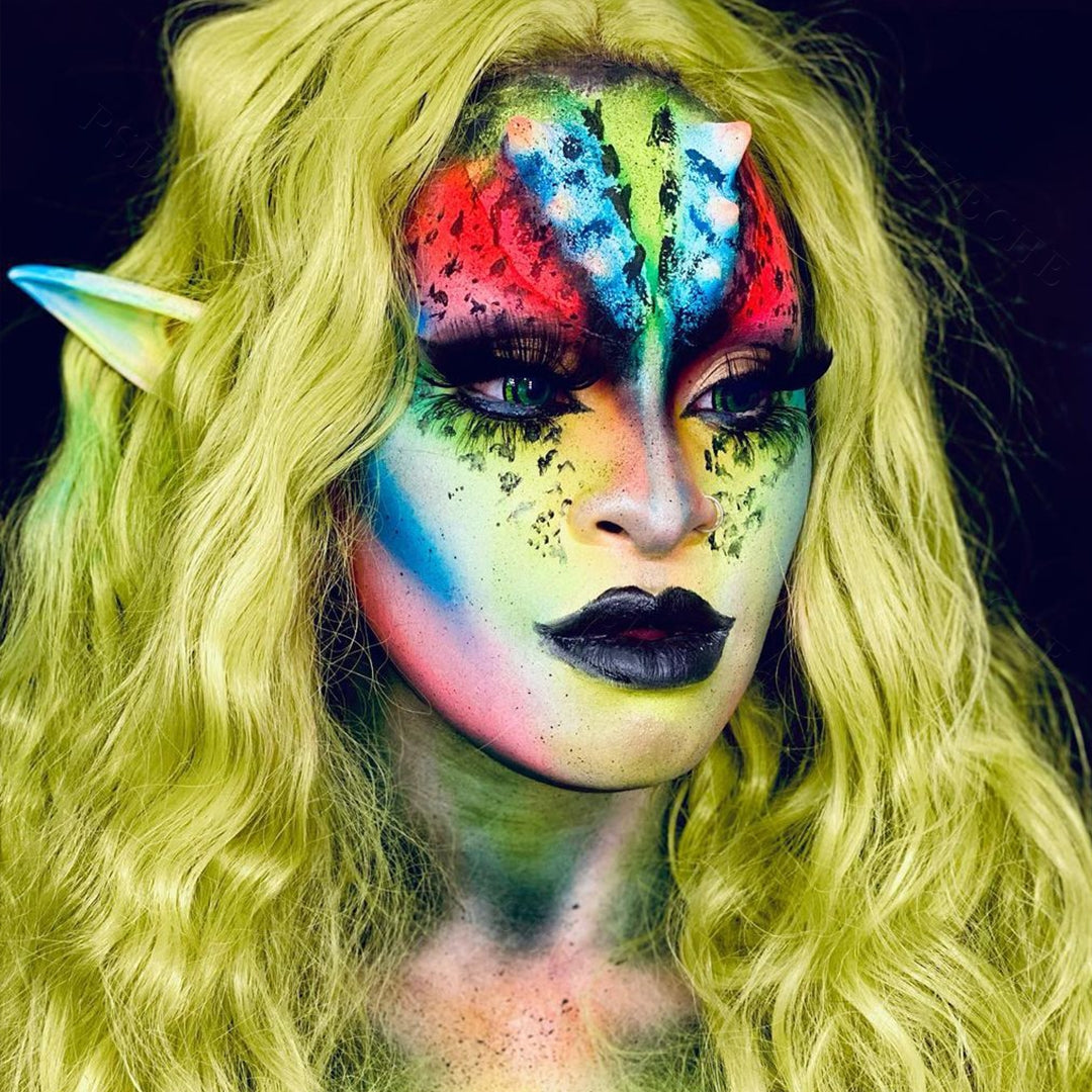 Green Goblin Mini Sclera Contacts - PsEYEche