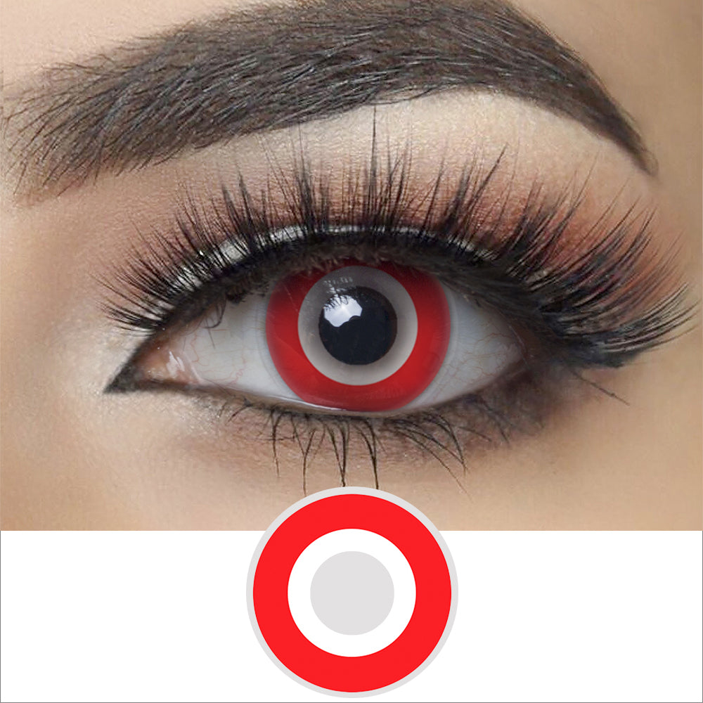 Red Ring Halloween Contacts