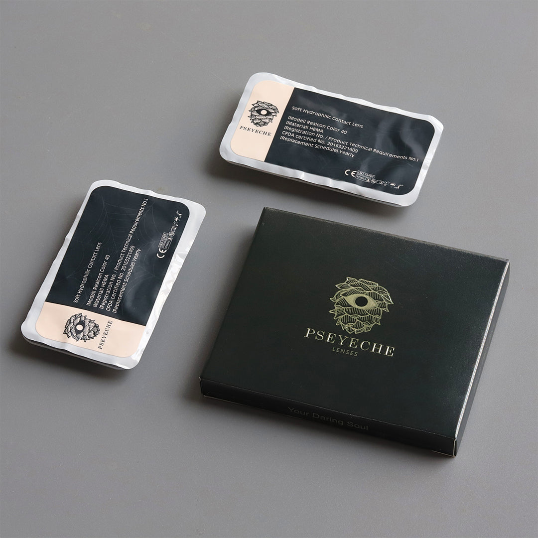 Contact Lenses Packing Box - PsEYEche