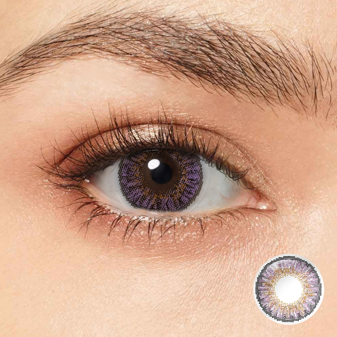 3 Tone Amethyst Eyes
