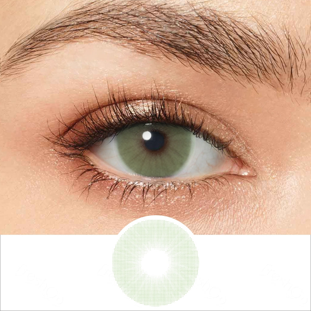 rio copacabana green colored contacts wearingΒ effect drawing and plan lens