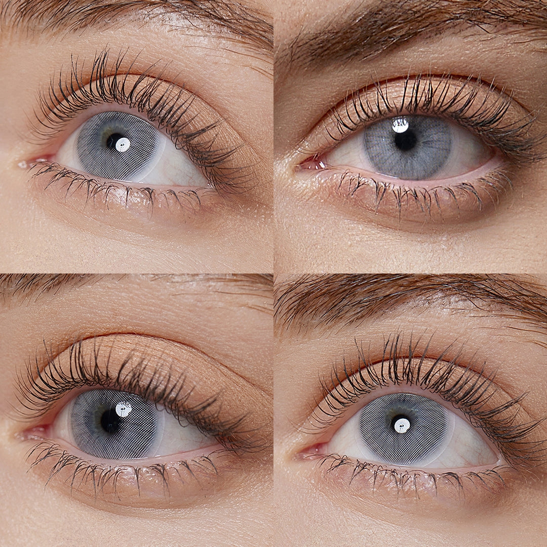 rio parati gray colored contacts wearingΒ effect drawing from different angle