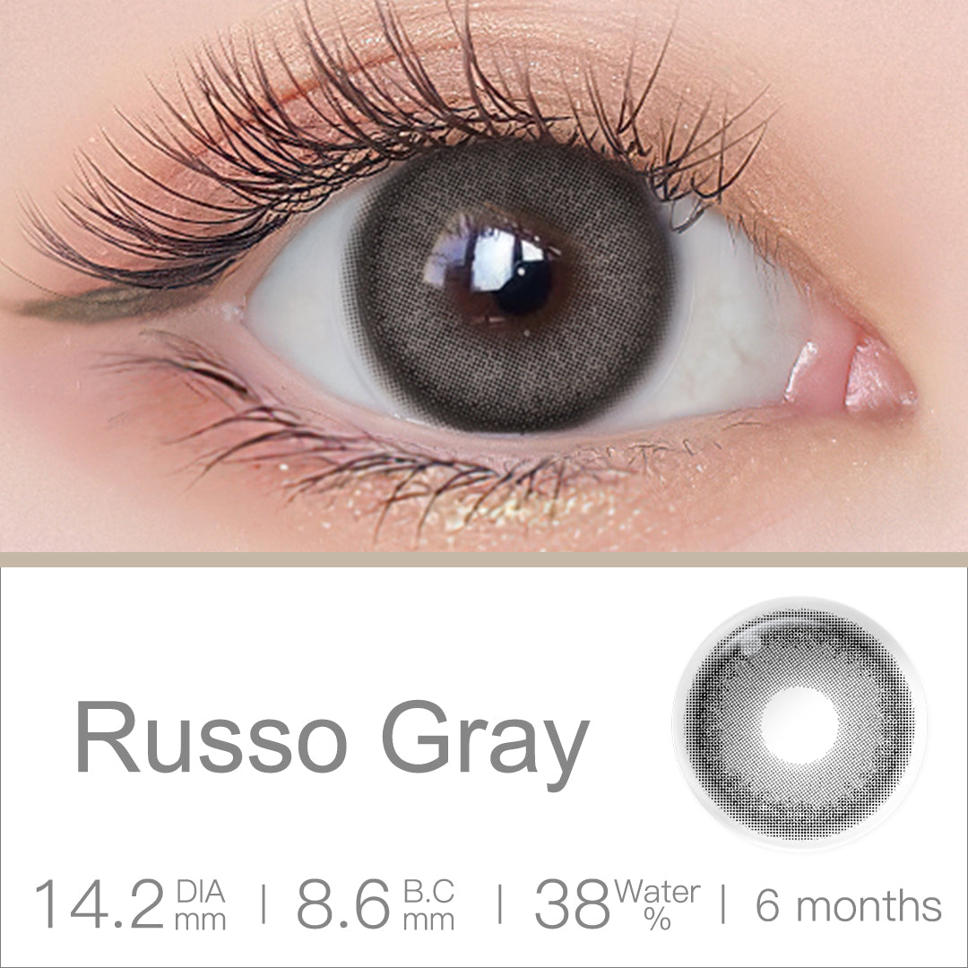 Russo Gray Coloured Contacts