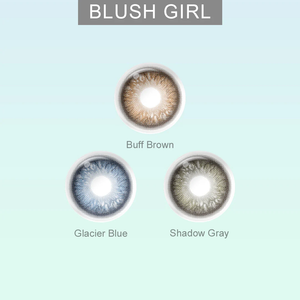 Blush Girl Coloured Contacts | 6 Months (All 3 Shades Access)