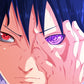 Sasuke 6 Tomoe Rinnegan Sclera Contacts (Purple) - PsEYEche