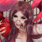 Red Shock Sclera Contacts
