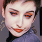 Jigsaw Black And Red Sclera Contacts
