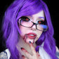 Jigsaw Black And Red Sclera Contacts