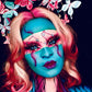 Ice Blue Zombie Sclera Contacts