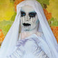 Blue Snowy Night Sclera Contacts
