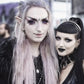 Purple Snowy Night Sclera Contacts