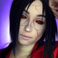 Uchiha 3 Tomoe Sharingan Sclera Contacts