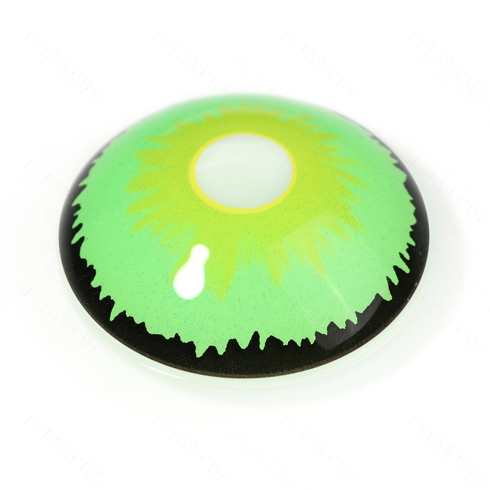 Green Demon Sclera Contacts - PsEYEche