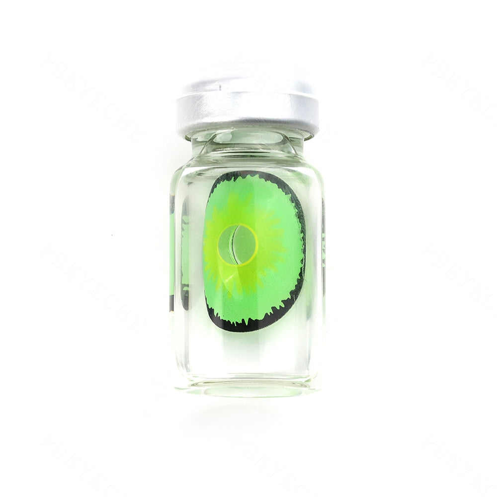 Green Demon Sclera Contacts - PsEYEche