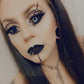 Black And White Mini Sclera Contacts