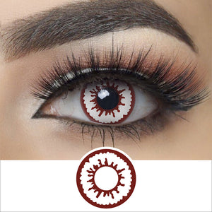 Brown Solar Halloween Contacts