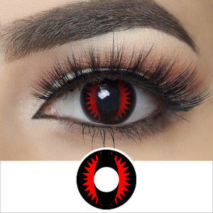 Fire Dragon Eye Halloween Contacts
