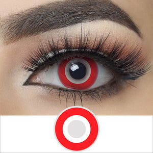 Red Ring Halloween Contacts