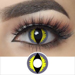 Blue Dragon Eye Halloween Contacts