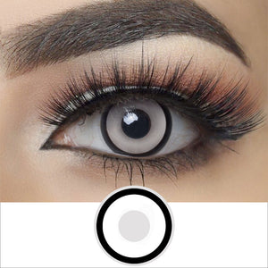 White Manson Halloween Contacts