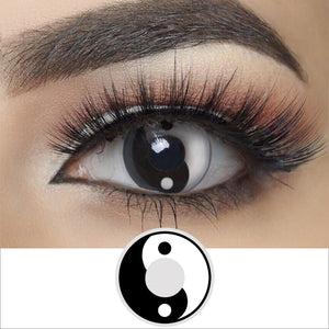 Yin Yang Halloween Contacts