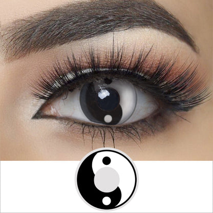 Yin Yang Halloween Contacts