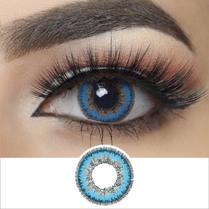Envy Blue Halloween Contacts