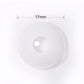 UV Glow White Mini Sclera Contacts