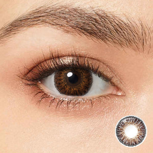 3 Tone Brown Eyes