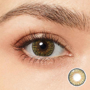 3 Tone Pure Hazel Eyes