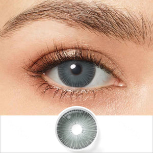 fiesta gray colored contacts wearing effectΒ drawing and plan lens