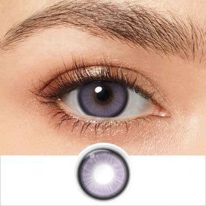 Luna Pale violet Coloured Contacts