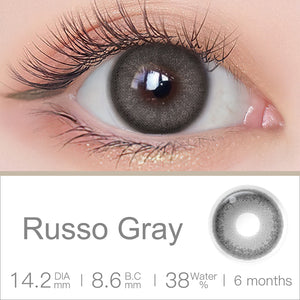 Russo Gray Coloured Contacts