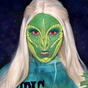 Solid Red Contact Lenses