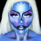 Blueout Halloween Contacts