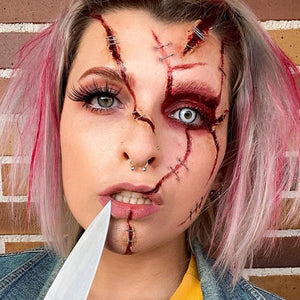 Light Gray Vampire Contacts