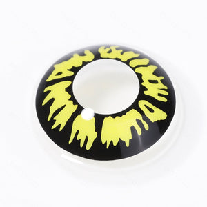 Twilight Yellow Wolf Eye Contacts