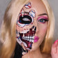 White Mesh Halloween Contacts