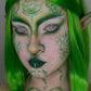 White Mesh Halloween Contacts