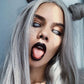 White Mesh Halloween Contacts