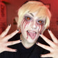 Black and Orange Sclera Contacts - PsEYEche